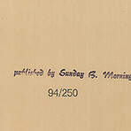 Andy Warhol After // Sunday B Morning Marilyn (After Warhol) // 1970 Serigraph