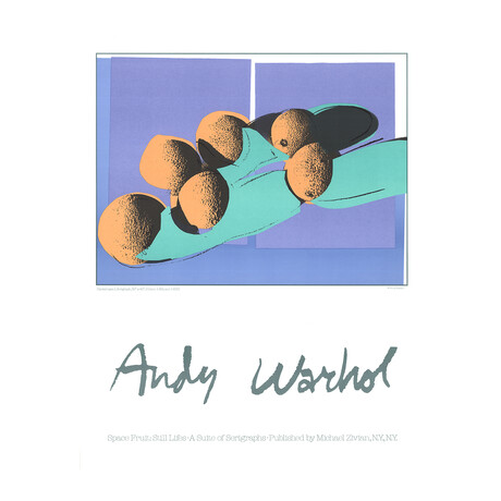 Andy Warhol // Cantaloupes I // 1990 Lithograph