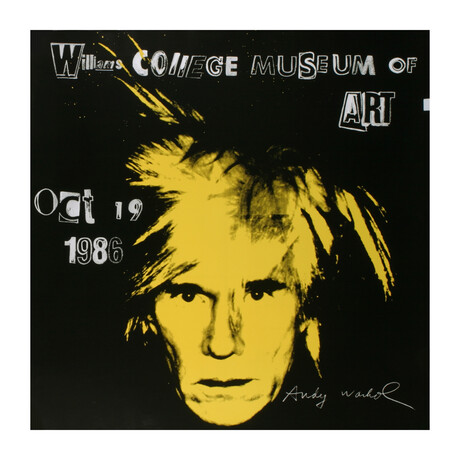 Andy Warhol // Self Portrait // 1986 Offset Lithograph