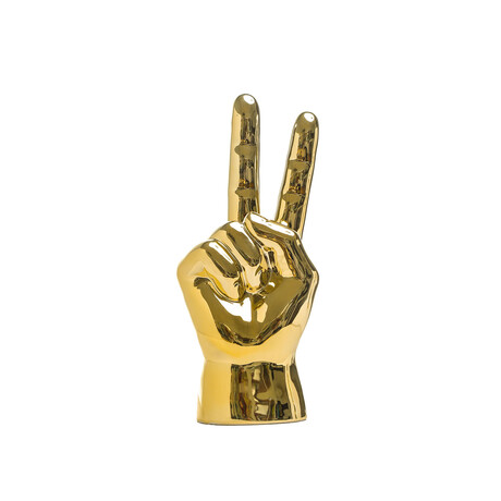 Peace Sign // Table Décor (Gold)