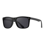 Men's Jaymes Polarized Sunglasses // Onyx + Smoke