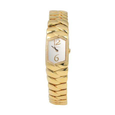 Tiffany & Co. Ladies Omega Vannerie Quartz // Pre-Owned