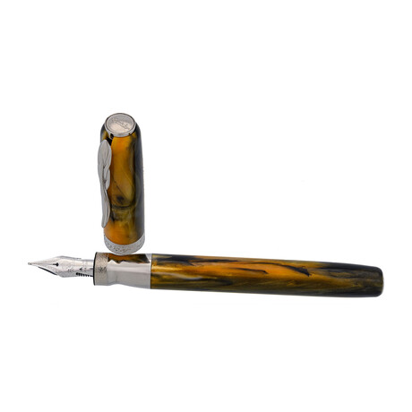 La Grande Bellezza Tiger Yellow Fountain Pen (Extra Fine Nib)