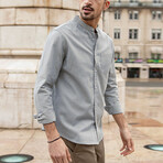 Rueben Shirt // White + Black (Large)