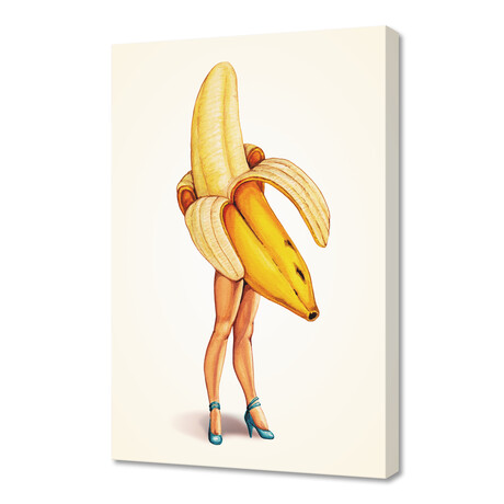 Banana Girl (16"W x 24"H x 1.5"D)