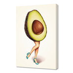 Avocado Girl (16"W x 24"H x 1.5"D)