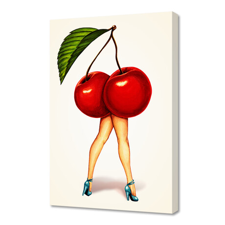 Cherry Girl (16"W x 24"H x 1.5"D)