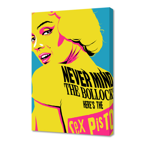 Pin-Up Pistol (16"W x 24"H x 1.5"D)