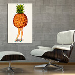 Pineapple Girl (16"W x 24"H x 1.5"D)
