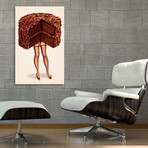 Cake Girl // Devil's Food (16"W x 24"H x 1.5"D)