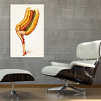 Hot Dog Girl (16"W x 24"H x 1.5"D)