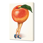 Peach Girl (16"W x 24"H x 1.5"D)