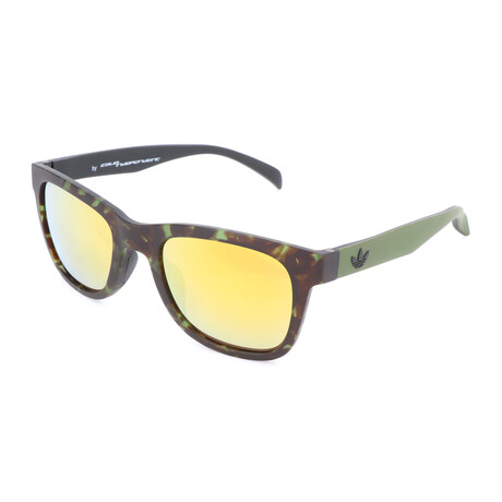 Adidas // Unisex AOR004 Sunglasses // Havana Green + Green