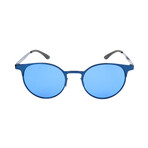 Unisex Glossy AOM000 Sunglasses // Blue