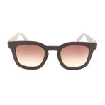 Unisex AOR022 Sunglasses // Dark Brown + Sand