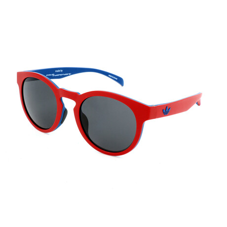 Unisex AOR009 Sunglasses // Red + Dark Blue