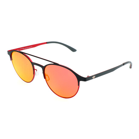 Unisex AOM003 Sunglasses // Black + Red