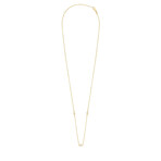 Estate 14K Yellow Gold Diamond by the Yard Necklace // Pre-Owned