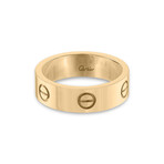 Cartier 18k Yellow Gold Love Ring // Pre-Owned (Ring Size: 5.25)