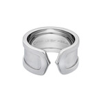 Cartier // 18k White Gold Double-C Ring // Ring Size: 5.25 // Pre-Owned