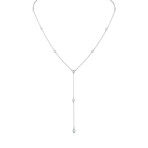 Estate 14K White Gold Diamond Necklace // Pre-Owned