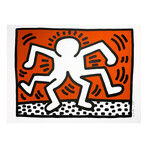 Keith Haring // Untitled (Portfolio of 5 Artists in Support of Bill T. Jones/Arnie Zane & Company) // 1986