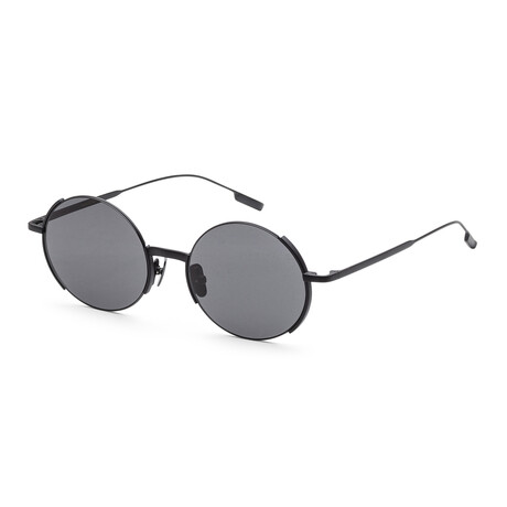 Unisex IS1007-H Eclipse Sunglasses // Black + Dark Smoke