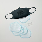 GIR Face Mask + 5 Filters // Medium (Black)