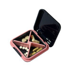 4 Times A Day Pill Organizer // Set of 2 // Blue