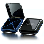 4 Times A Day Pill Organizer // Set of 2 // Black