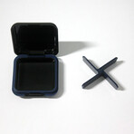 4 Times A Day Pill Organizer // Set of 2 // Black