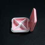 4 Times A Day Pill Organizer // Set of 2 // Pink
