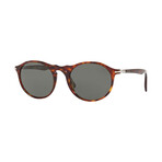 Men's Round Sunglasses // Havana + Gray (51-21-145)
