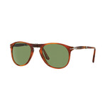 Men's 714 Iconic Folding Sunglasses // Terra Di Siena + Green