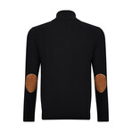 Henry Half-Zip Pullover // Black (XL)