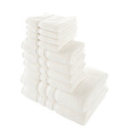 Alexis® Antimicrobial Irvington™ 10-Piece Towel Set (Blue Fog)