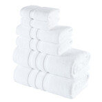 Alexis® Antimicrobial Irvington™ 6-Piece Towel Set (Blue Fog)