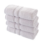 Alexis® Antimicrobial Irvington™ Hand Towel // Set of 4 (Blue Fog)