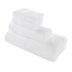 Alexis® Antimicrobial Honeycomb™ 4-Piece Towel Set (Almond)