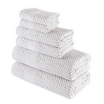 Alexis® Antimicrobial Honeycomb™ 6-Piece Towel Set (Almond)