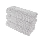 Alexis® Antimicrobial Honeycomb™ Bath Towel // Set of 3 (Duck Egg)