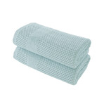 Alexis® Antimicrobial Honeycomb™ Bath Towel // Set of 2 (Almond)