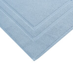 Alexis® Antimicrobial Bath Mat // Set of 2 (Blue Fog)