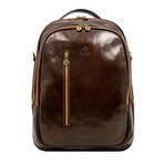 The Overstory // Leather Backpack // Dark Brown