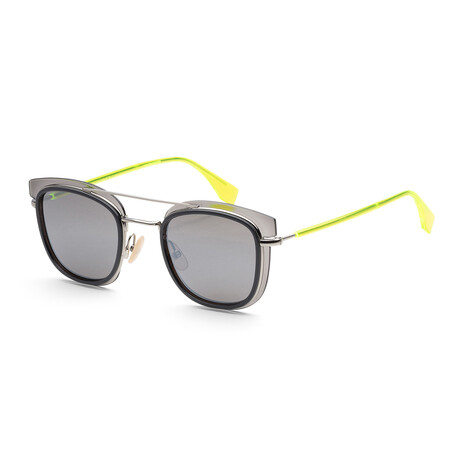 Men's FF-M0060S-0KB7-49 Sunglasses // Gray + Silver