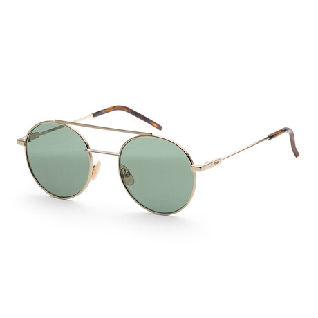 Men's FF-0221S-0J5G-52 Sunglasses // Gold + Green