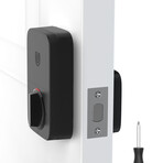 ULTRALOQ U-BOLT // Bluetooth + Keypad Smart Deadbolt // Black (Smart Lock + Wifi Bridge)