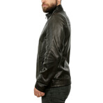 Ken Leather Jacket // Black (L)