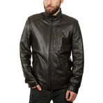 Ken Leather Jacket // Black (L)