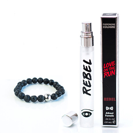 Pheromone Bracelet + Cologne // Rebel // Male Attract Female